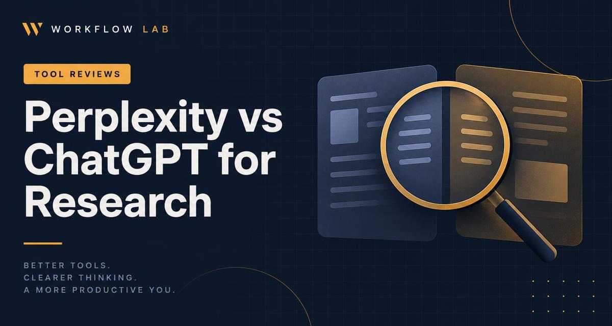 Perplexity vs ChatGPT for research