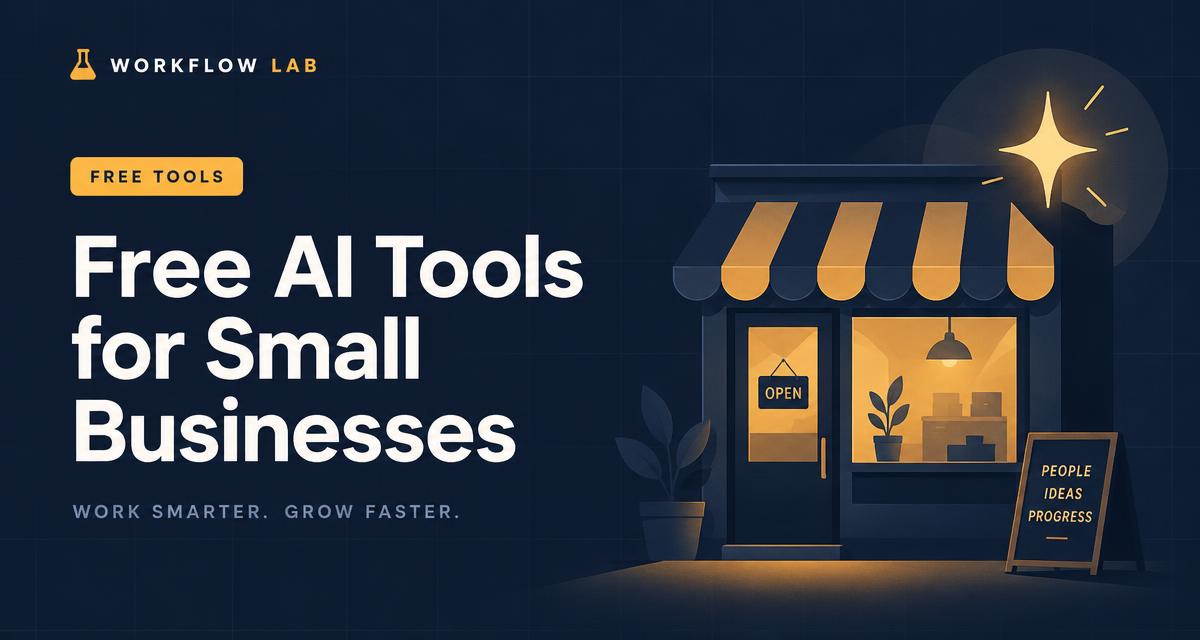 Free AI tools for small businesses
