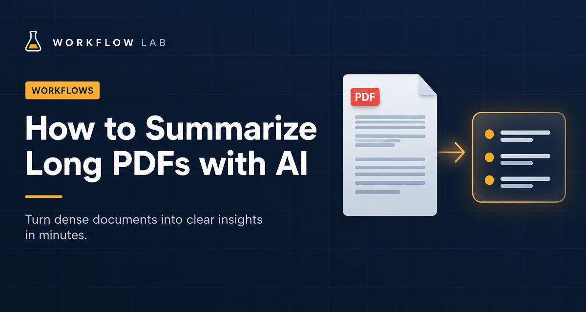 Summarize PDFs with AI cover
