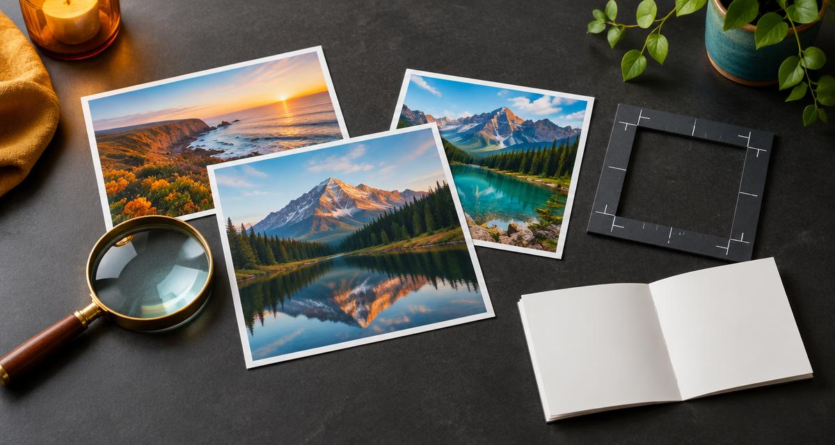 Documents and a photo inspection workspace